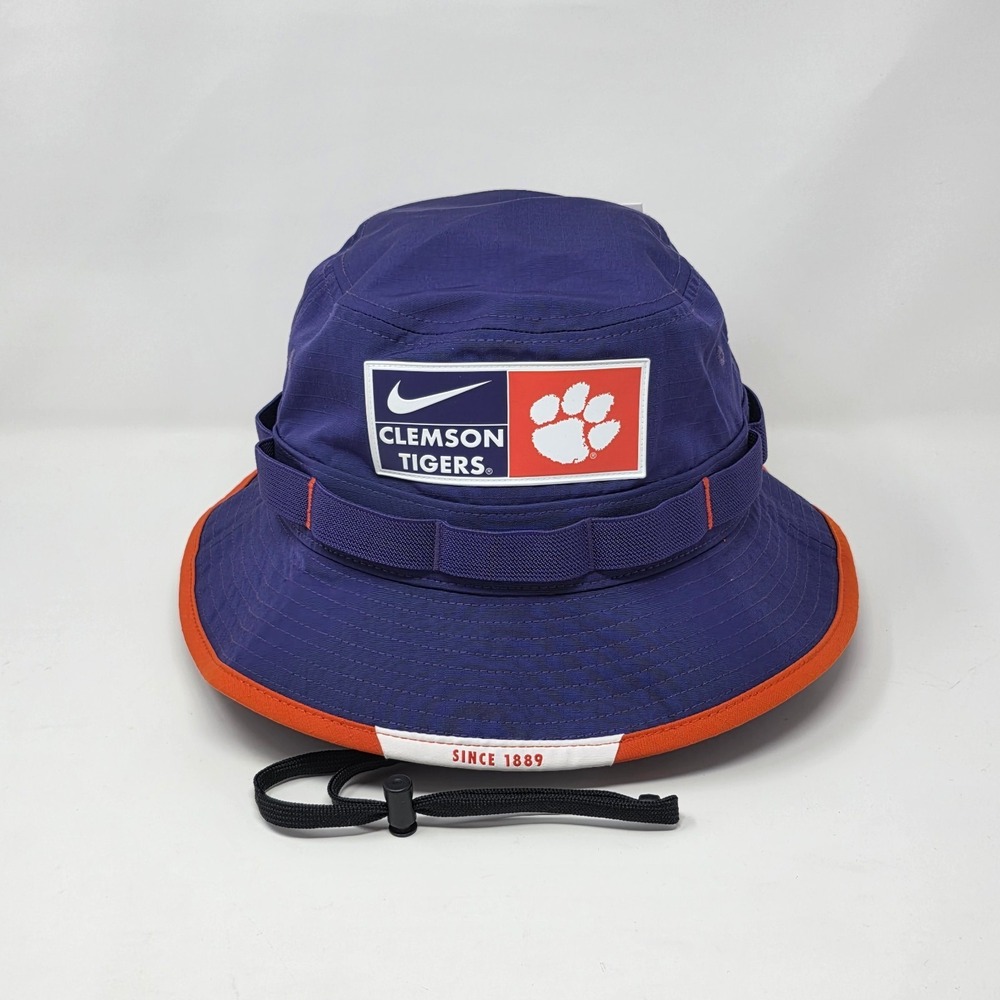 Nike Clemson Tigers‎ Dri-Fit Purple Apex Boonie Bucket Hat/Cap Men's Size Medium